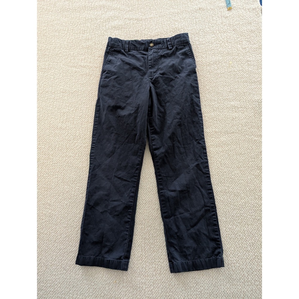 Vineyard Vines Boys Navy Blue Breaker‎ Pants Chinos Size 10 Adjustable Waist